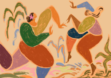 Quadro Sisters of the Rhythm By Arty Guava