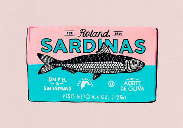 Quadro Roland Sardinas By Studio Mandariini