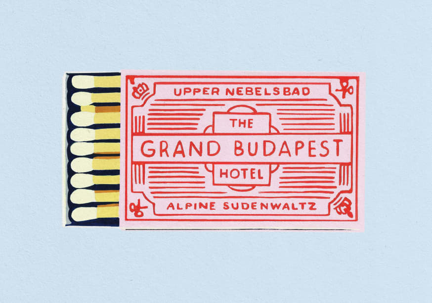 Quadro The Grand Budapest Hotel Poster