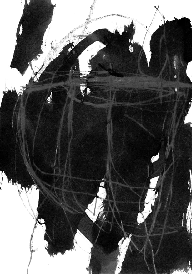 Quadro Black On White 5
