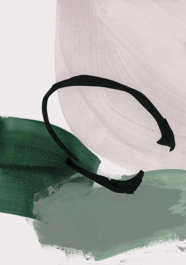 Quadro Minimalist Painting 01 by Iris Lehnhardt