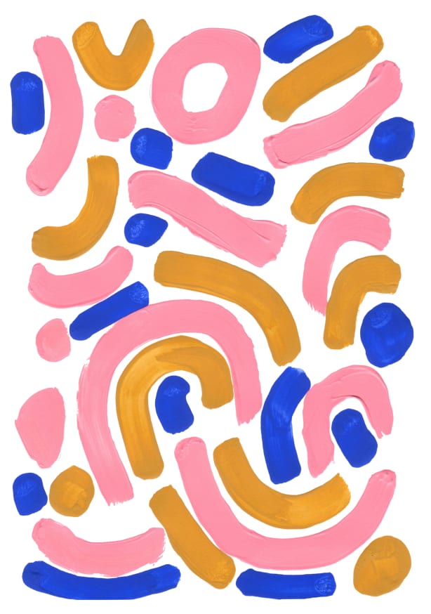 Quadro Pink Wiggle