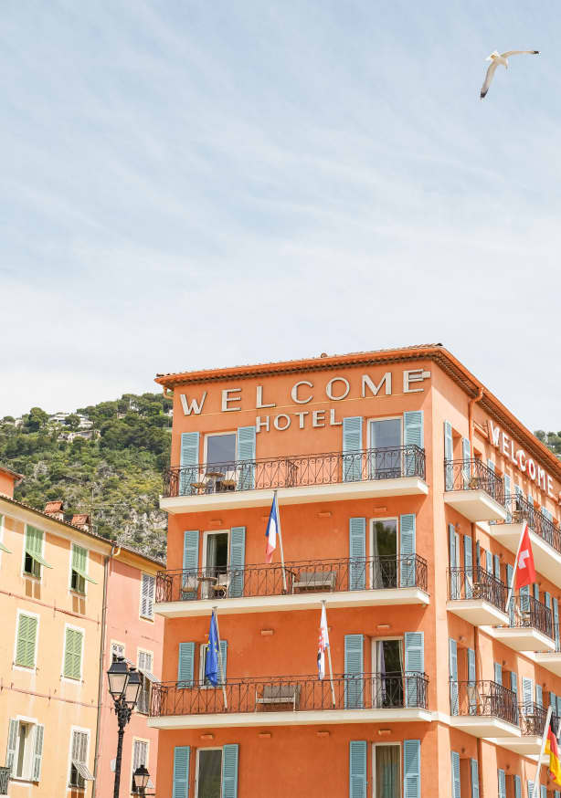 Quadro The Welcome Hotel by Henrike Schenk