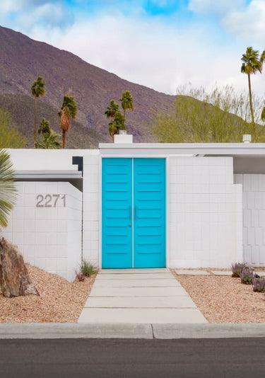 Quadro Turquoise Doors by Tom Windeknecht