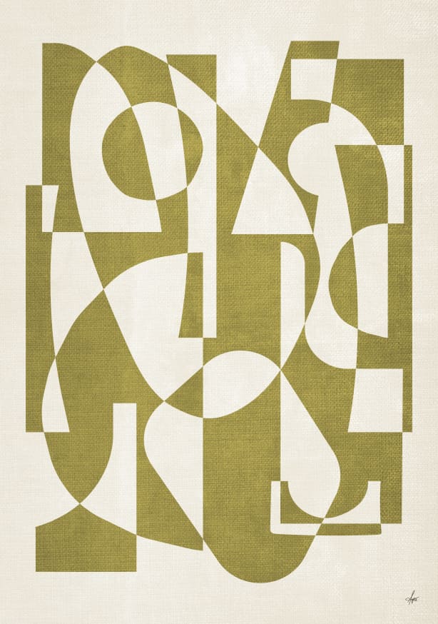 Quadro Abstract Art I