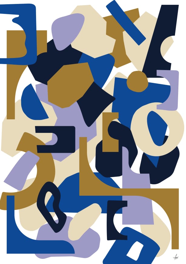 Quadro Abstract Art VIII