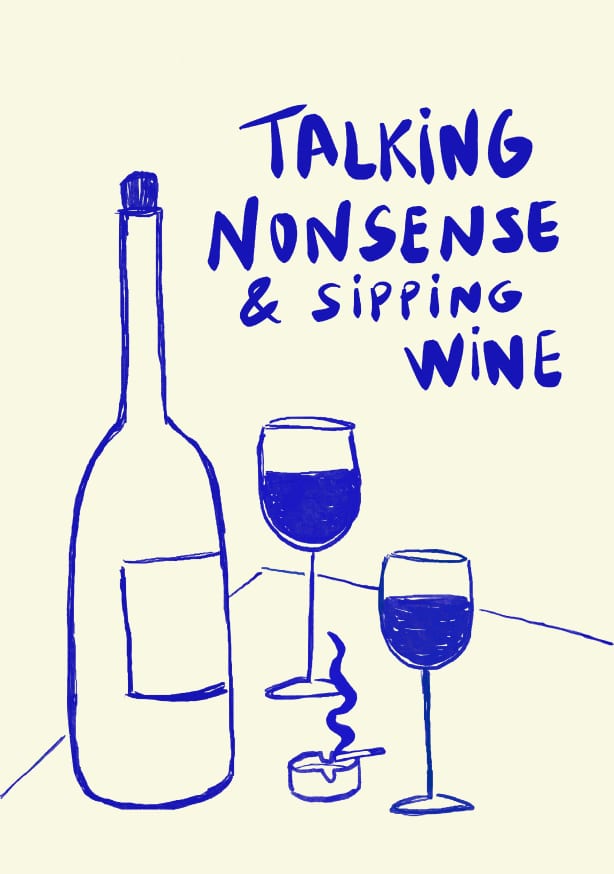 Quadro Sipping Wine
