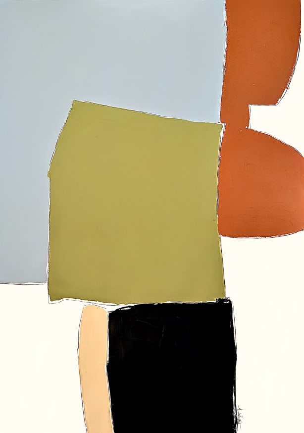 Quadro Flores Abstract Happy Color Fields