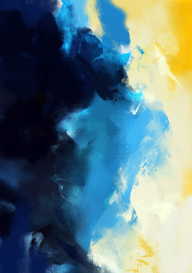 Quadro A Letter To Blue