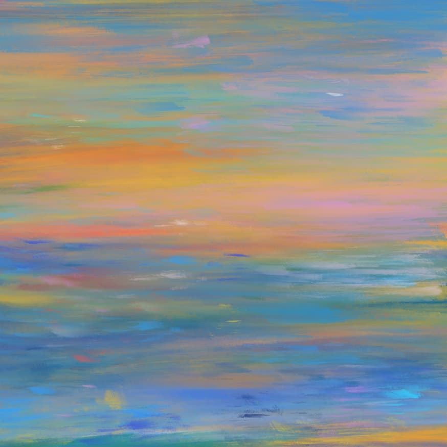 Quadro Sunset of Lights