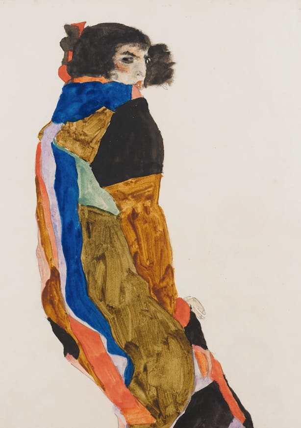Quadro Moa by Egon Schiele