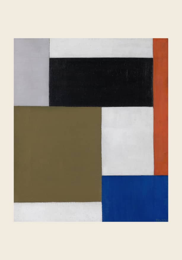 Quadro Composition by Theo Van Doesburg