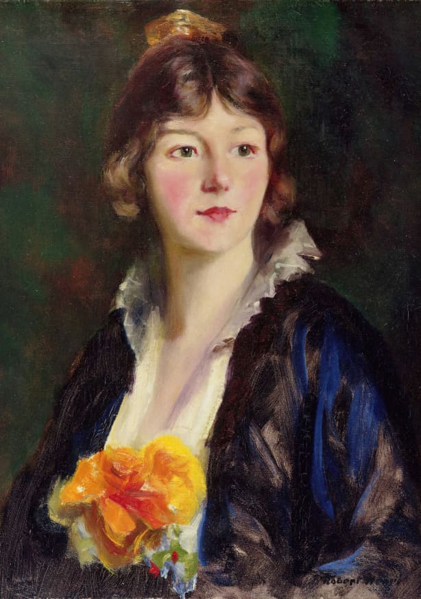 Quadro Mildred Clarke Von Kienbusch By Robert Henri