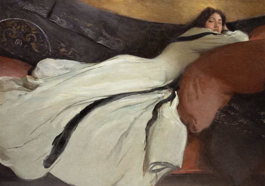 Quadro Repose By John White Alexander
