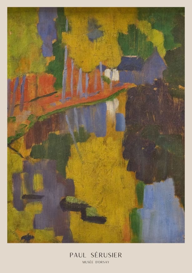 Quadro The Talisman By Paul Serusier