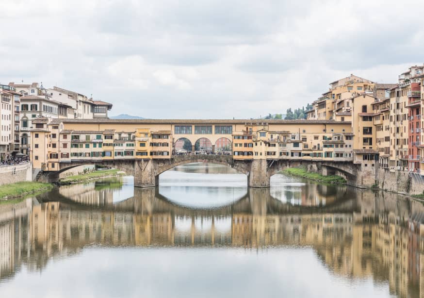 Quadro Ponte Vecchio In Florence