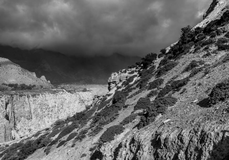 Quadro Walking Through The Himalayas
