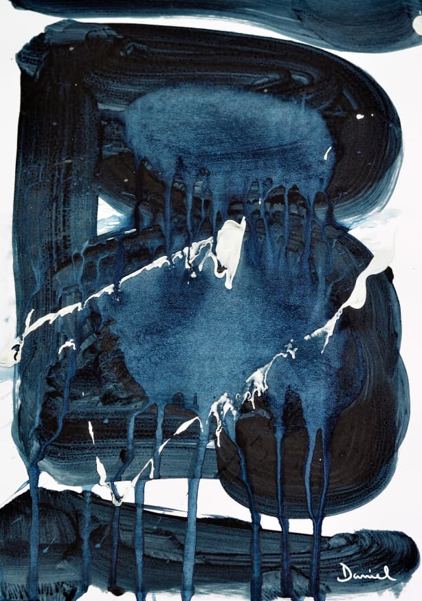 Quadro Navy Brush 1
