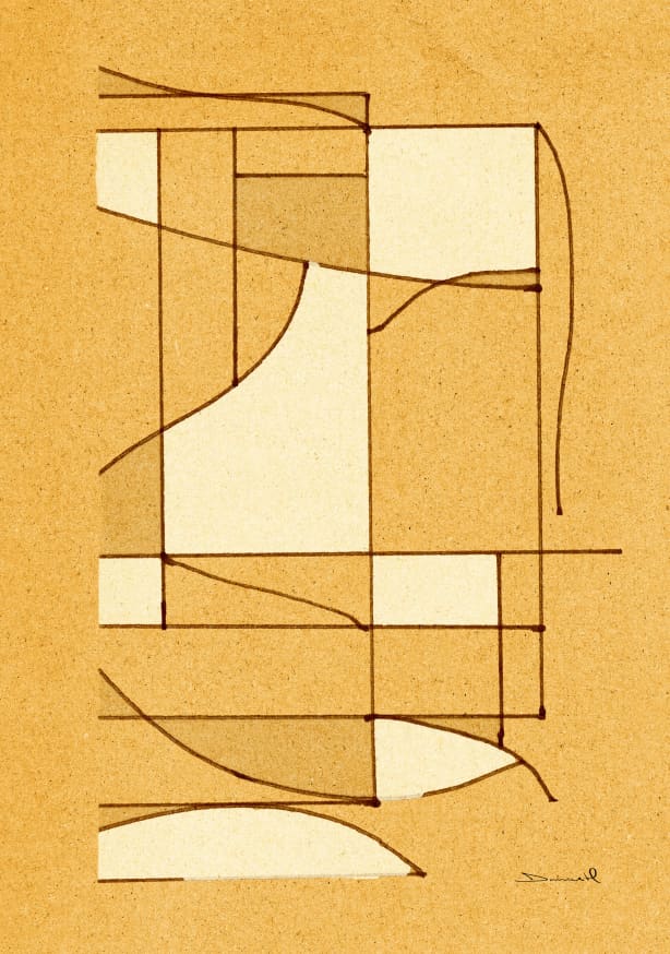 Quadro Collage Shapes