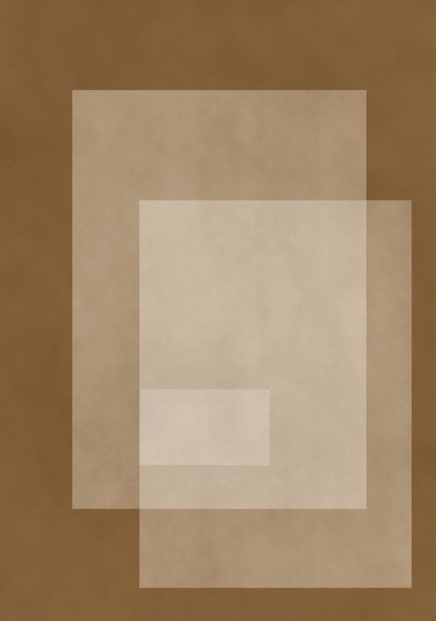 Quadro Geometric Brown