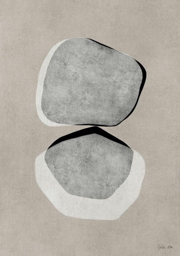 Quadro Stone On The Water