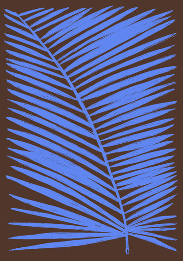 Quadro Palmeira Azul