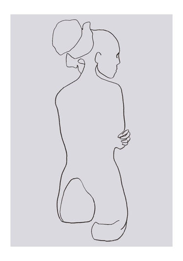 Quadro Female Lines I