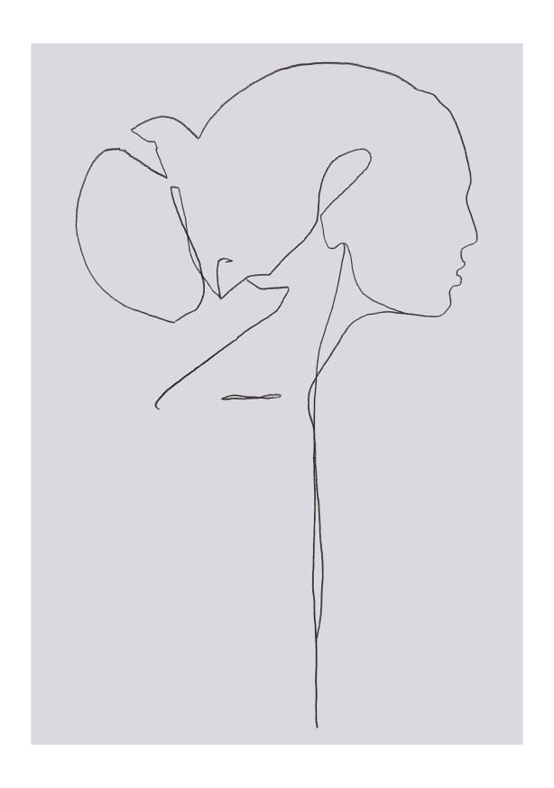 Quadro Female Lines II