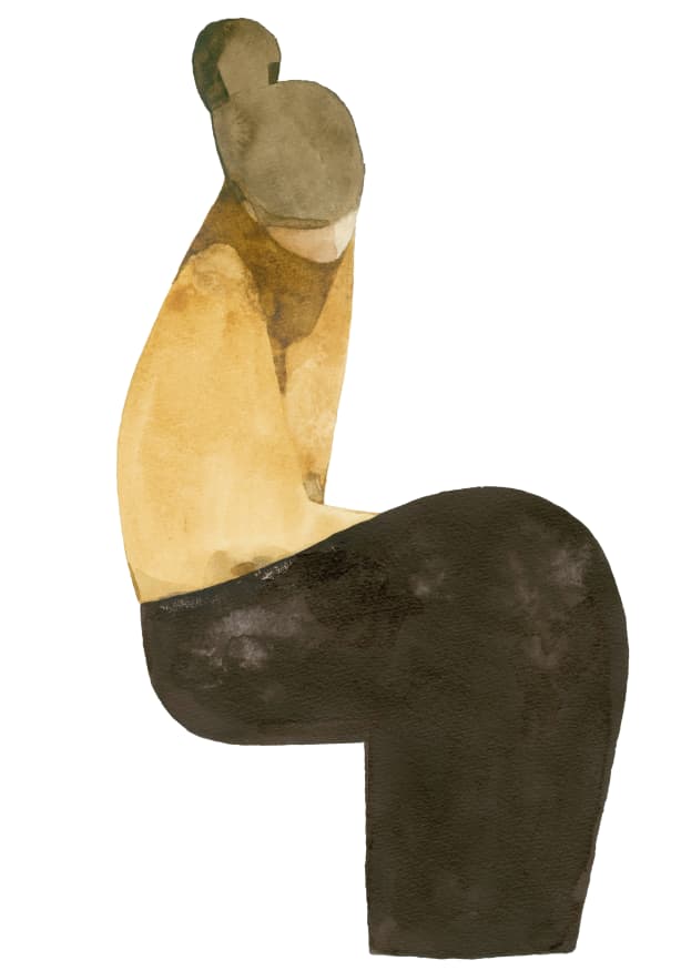 Quadro Sitting Woman Xv