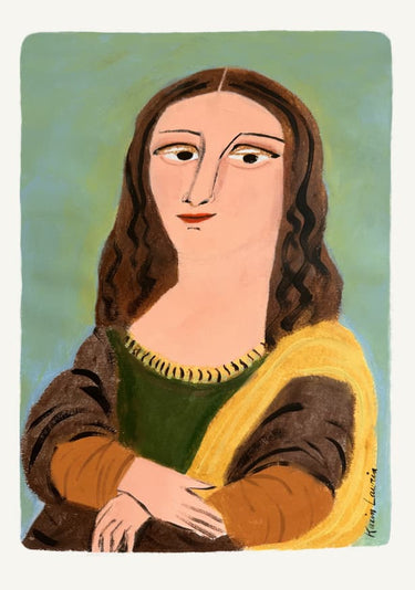 Quadro Modern Mona Lisa