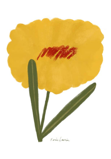 Quadro Big Yellow Flower