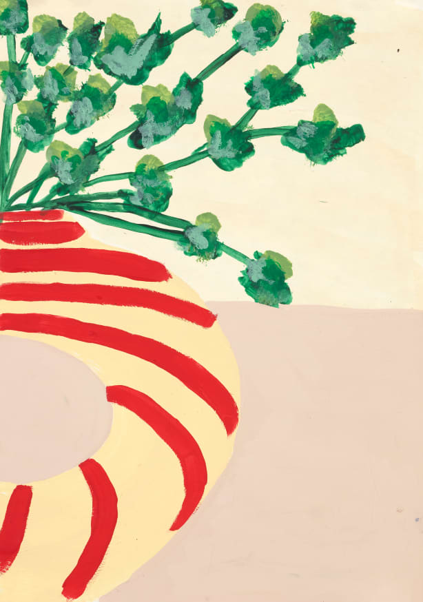 Quadro Stripey Vase