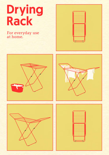 Quadro Poster Drying Rack