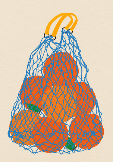 Quadro Oranges in a Net Bag Update 24