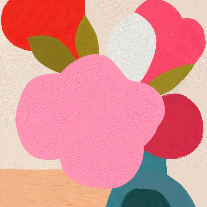 Quadro Flowers Abstract 02