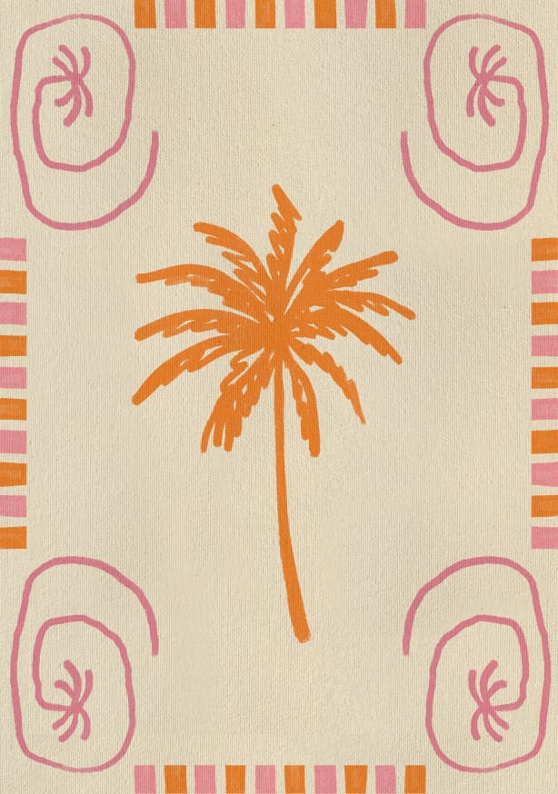 Quadro Summer Palms Dance
