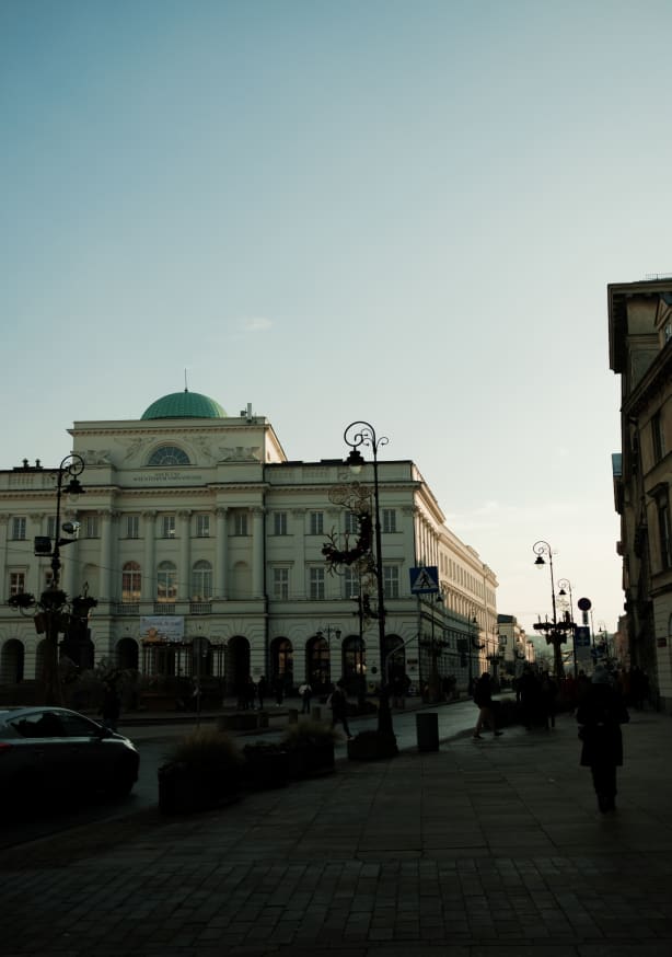 Quadro Street Of Warsaw