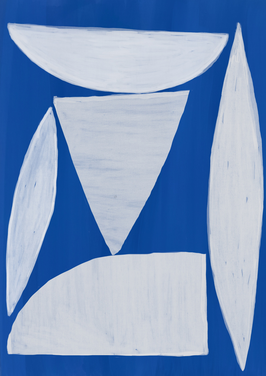 Quadro Abstract Balancing Shapes