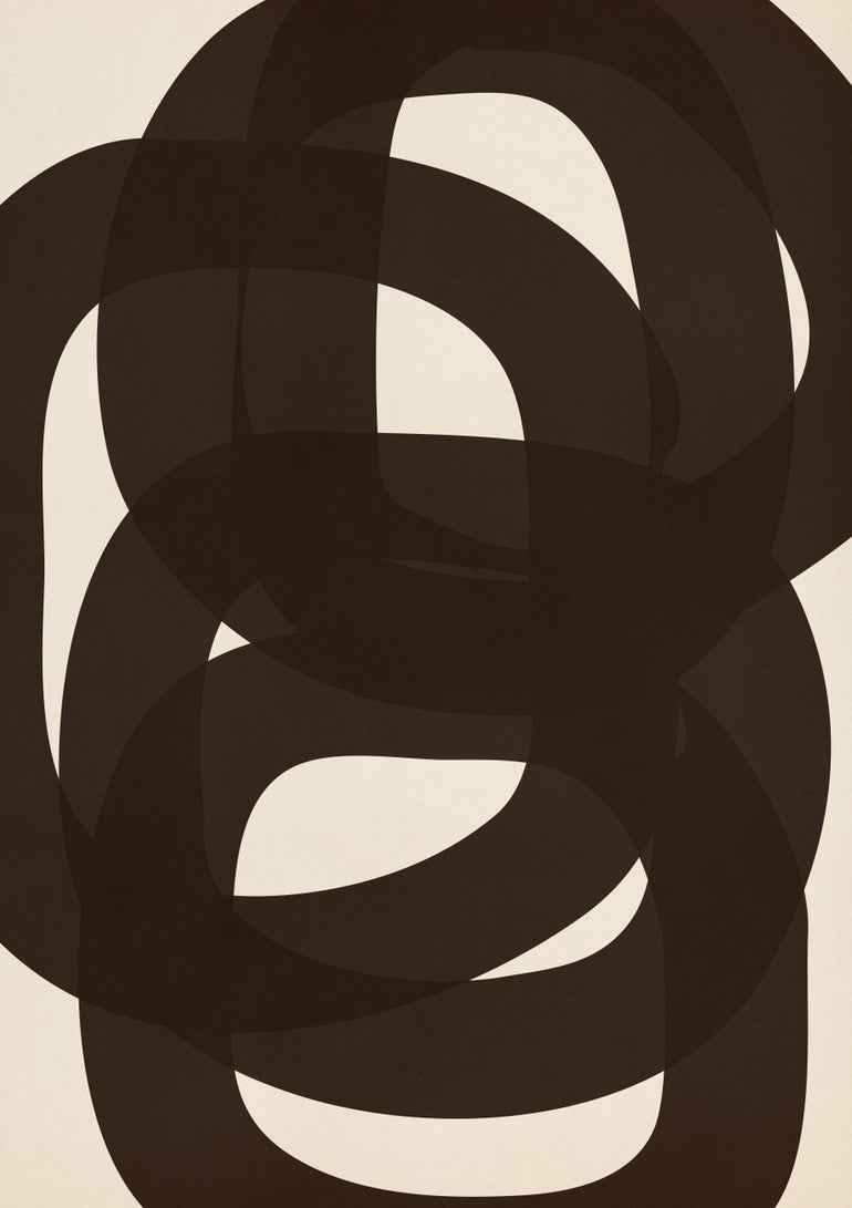 Quadro Abstract Black Lines 02