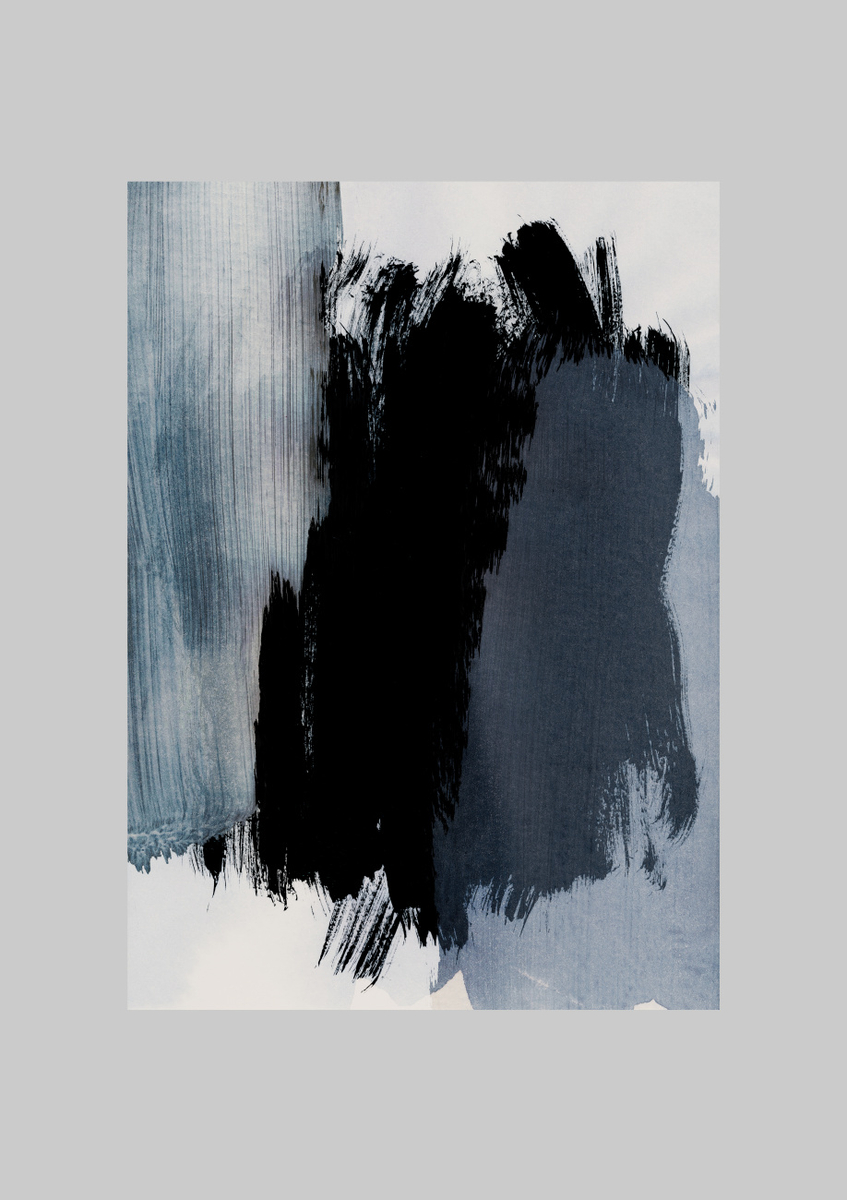 Quadro Abstract Brush Strokes 15