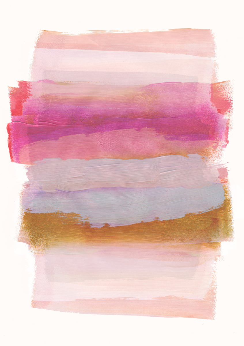 Quadro Abstract Brush Strokes 45