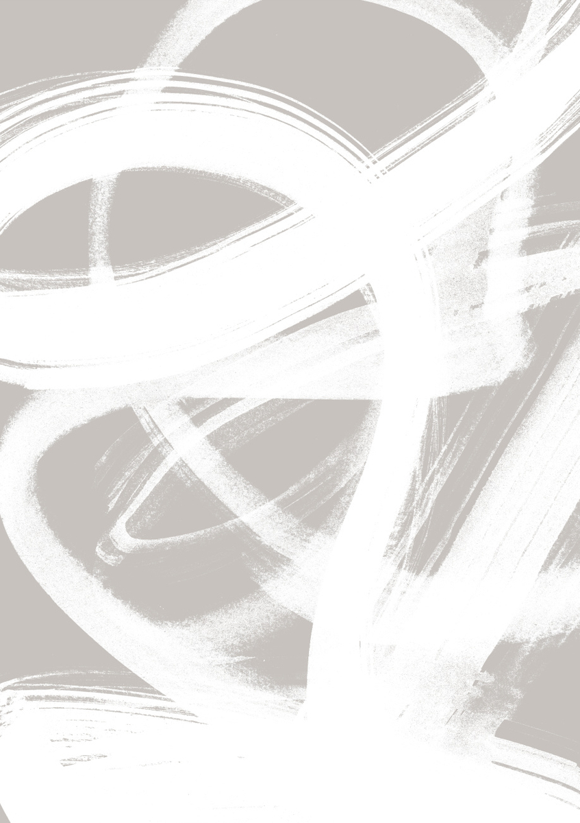 Quadro Abstract Brush Strokes 6