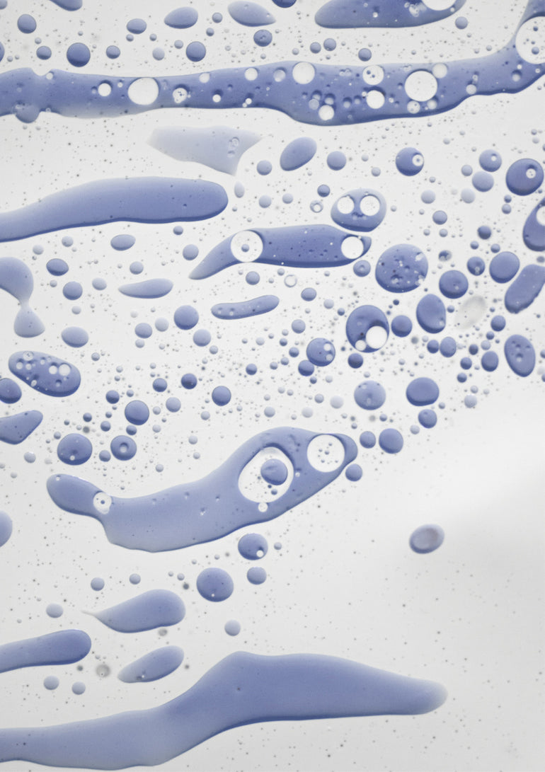 Quadro Abstract Color Confetti Inky Blue