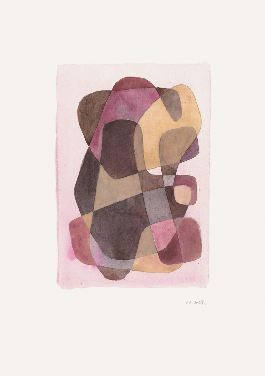 Quadro Abstract Composition N.11 By Catalina Somolinos