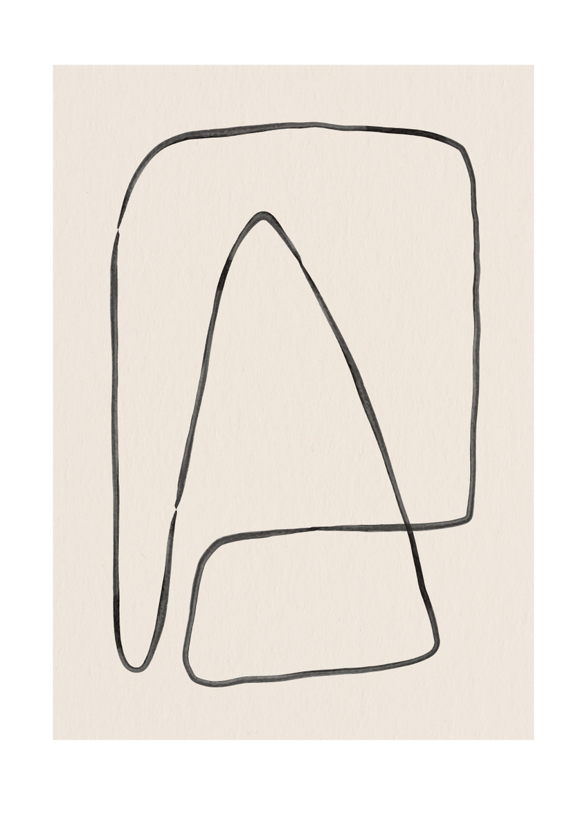 Quadro Abstract Landscape Mountain