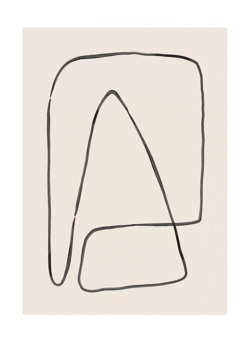 Quadro Abstract Landscape Mountain