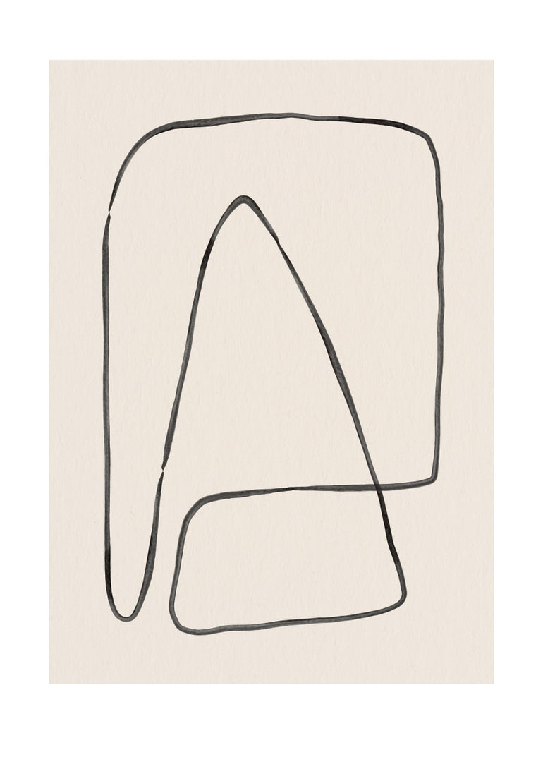 Quadro Abstract Landscape Mountain