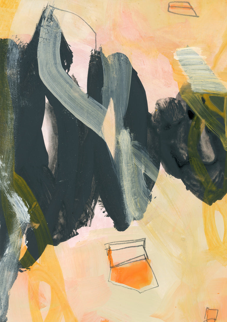 Quadro Abstract Painting IV
