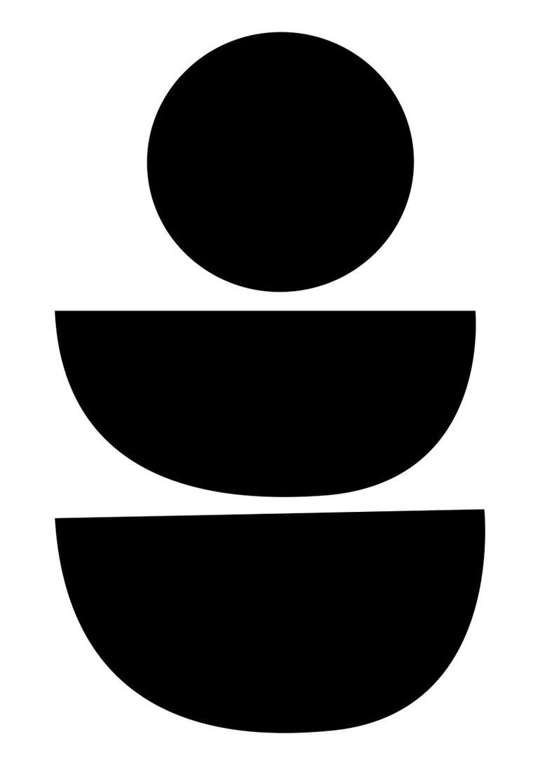 Quadro Abstract Plates II