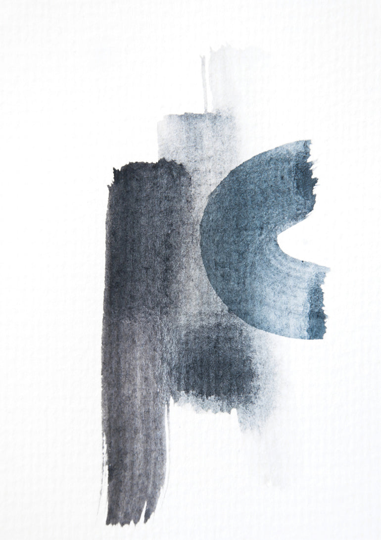 Quadro Aquarelle Meets Pencil Strokes